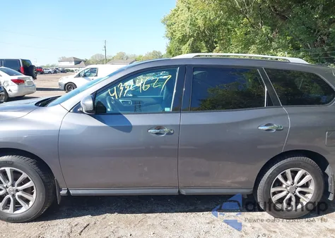 2016 Nissan Pathfinder S из США, поврежденный, VIN 5N1AR2MN0GC662323